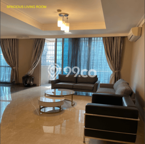 Siap Huni Apartemen Prestisius di Senopati 3 Kamar & 3 Kamar Mandi Siap Huni Apartemen Prestisius di Senopati 3 Kamar & 3 Kamar Mandi