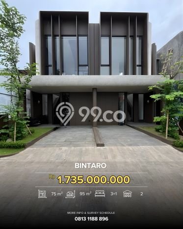Rumah Modern 3 KT LT 75m2 di Bintaro Rumah Modern 3 KT LT 75m2 di Bintaro