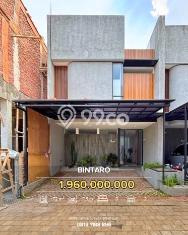 Jual Rumah Eksklusif 3 KT di Bintaro, Tangerang Selatan Jual Rumah Eksklusif 3 KT di Bintaro, Tangerang Selatan