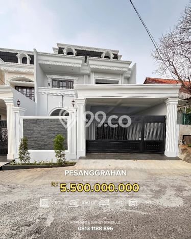 Hunian Mewah Siap Huni LT 260m2 di Pesanggrahan, Jakarta Selatan Hunian Mewah Siap Huni LT 260m2 di Pesanggrahan, Jakarta Selatan