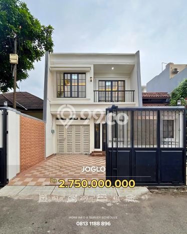 Rumah Elit Modern Siap Huni di Joglo Jakarta Barat Rumah Elit Modern Siap Huni di Joglo Jakarta Barat