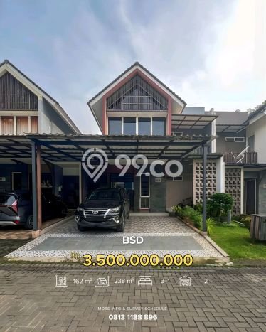 Best Deal Hunian Premium Ideal dan Luas di BSD, Tangerang Selatan Best Deal Hunian Premium Ideal dan Luas di BSD, Tangerang Selatan
