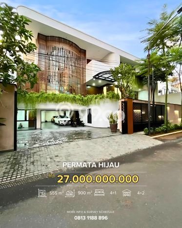 Jual Rumah Luas Megah Dengan View Eksklusif di Permata Hijau, Jakarta Selatan Jual Rumah Luas Megah Dengan View Eksklusif di Permata Hijau, Jakarta Selatan