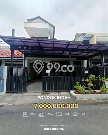Dijual Rumah Mewah Megah Dengan View Eksklusif di Pondok Indah, Jakarta Selatan Dijual Rumah Mewah Megah Dengan View Eksklusif di Pondok Indah, Jakarta Selatan