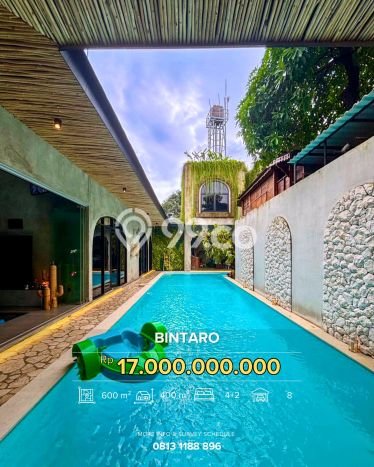 Rumah Elit Modern Tanpa Renovasi di Bintaro Tangerang Selatan Rumah Elit Modern Tanpa Renovasi di Bintaro Tangerang Selatan