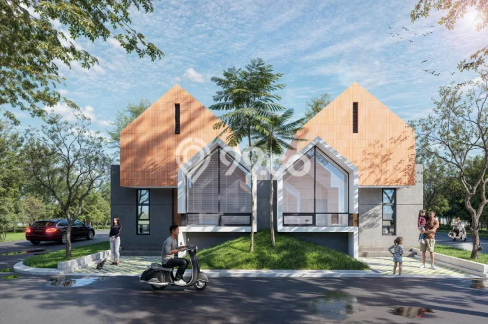 Rumah Modern LB/LT 45m2/80m2 Siap Huni di Subang Kota, Subang Rumah Modern LB/LT 45m2/80m2 Siap Huni di Subang Kota, Subang