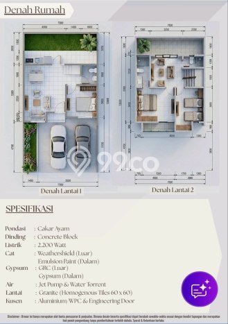 Rumah Modern 3 KT di Jatibening Bekasi Semi Furnished Rumah Modern 3 KT di Jatibening Bekasi Semi Furnished