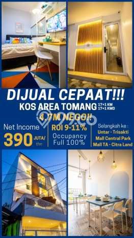 Rumah 17 KT area Tomang, Dekat Tomang, Jakarta Barat, Jakarta Barat Rumah 17 KT area Tomang, Dekat Tomang, Jakarta Barat, Jakarta Barat