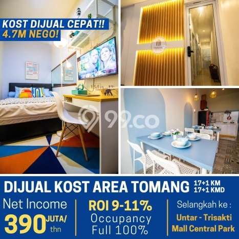 Rumah 17 KT area Tomang, Dekat Tomang, Jakarta Barat, Jakarta Barat Rumah 17 KT area Tomang, Dekat Tomang, Jakarta Barat, Jakarta Barat