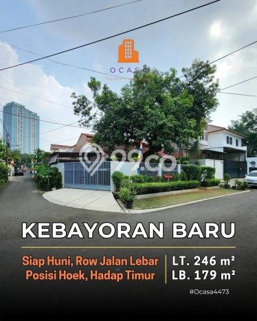 Rumah Mewah Dijual LT 246m2 di Kebayoran Baru, Jakarta Selatan Rumah Mewah Dijual LT 246m2 di Kebayoran Baru, Jakarta Selatan