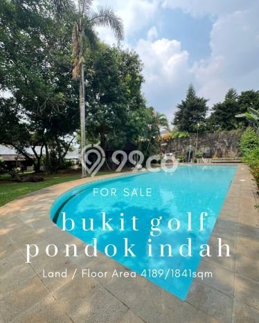 For Sale! Premium House LT 4189m2 Desain Modern di Pondok Indah For Sale! Premium House LT 4189m2 Desain Modern di Pondok Indah