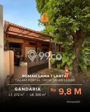 For Sale! Premium House LT 272m2 Desain Elegan di Gandaria For Sale! Premium House LT 272m2 Desain Elegan di Gandaria