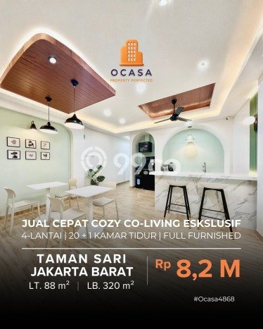 Untuk Dijual Kost 20 Kamar di Jakarta Barat untuk Investasi Anda Untuk Dijual Kost 20 Kamar di Jakarta Barat untuk Investasi Anda