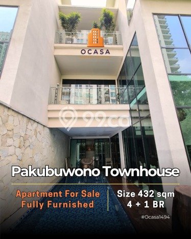 Hunian Apartemen High-Class untuk Dijual di Jakarta Selatan dengan 4 BR & 4 Kamar Mandi Hunian Apartemen High-Class untuk Dijual di Jakarta Selatan dengan 4 BR & 4 Kamar Mandi