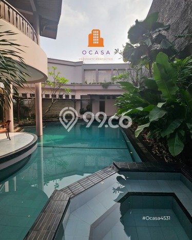 Hunian Modern dengan LT 790m2 & LB 750m2 Disewakan di Pondok Indah Hunian Modern dengan LT 790m2 & LB 750m2 Disewakan di Pondok Indah