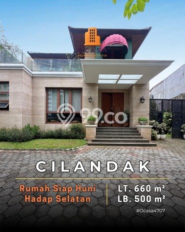 Hunian Mewah Dijual LT 660m2 di Cilandak, Jakarta Selatan Hunian Mewah Dijual LT 660m2 di Cilandak, Jakarta Selatan