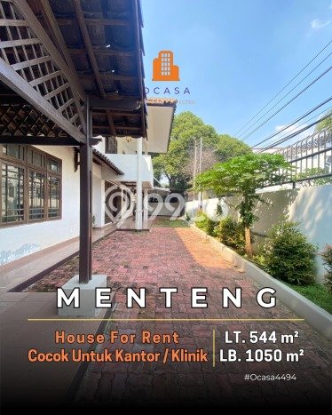 Disewakan Hunian Konsep Minimalis di Menteng Jakarta Pusat dengan 8 KT Disewakan Hunian Konsep Minimalis di Menteng Jakarta Pusat dengan 8 KT