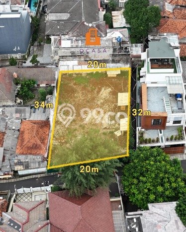 Kavling Tanah untuk Dijual di Cipete, Jakarta Selatan, Luas 671m2 Kavling Tanah untuk Dijual di Cipete, Jakarta Selatan, Luas 671m2
