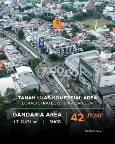 Lahan Dijual Lokasi Strategis di Jakarta Selatan dengan Luas 14474m2 Lahan Dijual Lokasi Strategis di Jakarta Selatan dengan Luas 14474m2