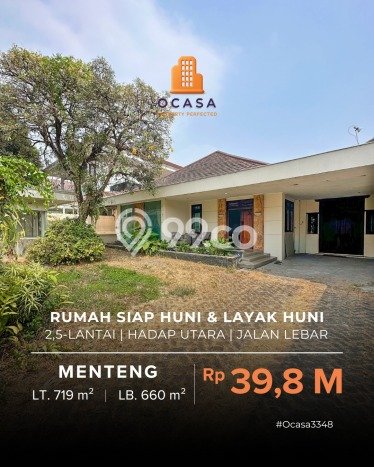 Siap Huni Hunian Elit 9 Kamar di Menteng Dekat ke Mana Pun Siap Huni Hunian Elit 9 Kamar di Menteng Dekat ke Mana Pun