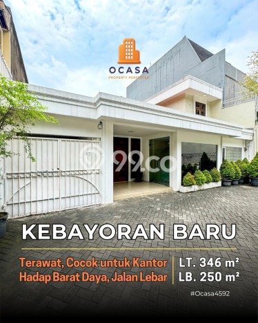 Hot Offer Hunian Premium Ideal dan Luas di Kebayoran Baru, Jakarta Selatan Hot Offer Hunian Premium Ideal dan Luas di Kebayoran Baru, Jakarta Selatan