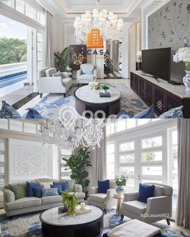 For Sale! Premium House LT 369m2 Desain Elegan di Delta Mas For Sale! Premium House LT 369m2 Desain Elegan di Delta Mas