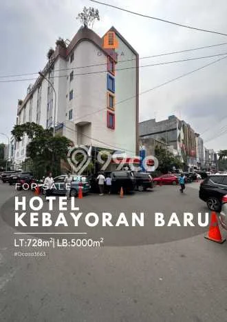 Hotel Strategis Kawasan Blok M, Luas 5000m2m², Area Komersial, Lokasi Ramai Hotel Strategis Kawasan Blok M, Luas 5000m2m², Area Komersial, Lokasi Ramai