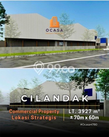 Komersial Dijual di Cilandak LT 3927m2, LB 3927m2 untuk Investasi Komersial Dijual di Cilandak LT 3927m2, LB 3927m2 untuk Investasi