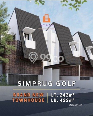 Rumah Mewah LB 422m2 Siap Huni Desain Elegan di Simprug, Jakarta Selatan Rumah Mewah LB 422m2 Siap Huni Desain Elegan di Simprug, Jakarta Selatan