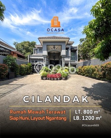 Siap Huni Rumah Mewah 5 Kamar di Cilandak Dekat ke Mana Saja Siap Huni Rumah Mewah 5 Kamar di Cilandak Dekat ke Mana Saja