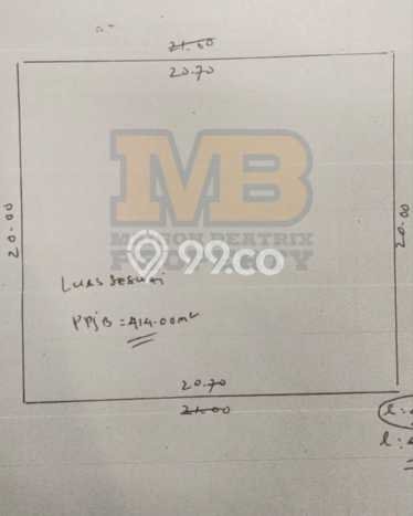 Tanah Dijual di Tangerang Seluas 414m2 Strategis Tanah Dijual di Tangerang Seluas 414m2 Strategis