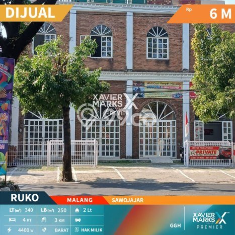 Ruko Bagus Dijual LB 250m2 Lokasi Strategis Malang Area Cocok untuk Bisnis Ruko Bagus Dijual LB 250m2 Lokasi Strategis Malang Area Cocok untuk Bisnis