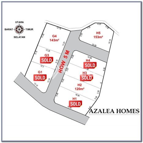 Tanah untuk Dijual Lokasi Kasihan, Bantul Luas 120m2 SHM Tanah untuk Dijual Lokasi Kasihan, Bantul Luas 120m2 SHM