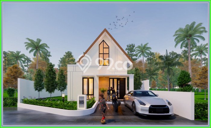 Hunian Cantik Modern Lb 40m2 di Kasihan, Bantul Hunian Cantik Modern Lb 40m2 di Kasihan, Bantul