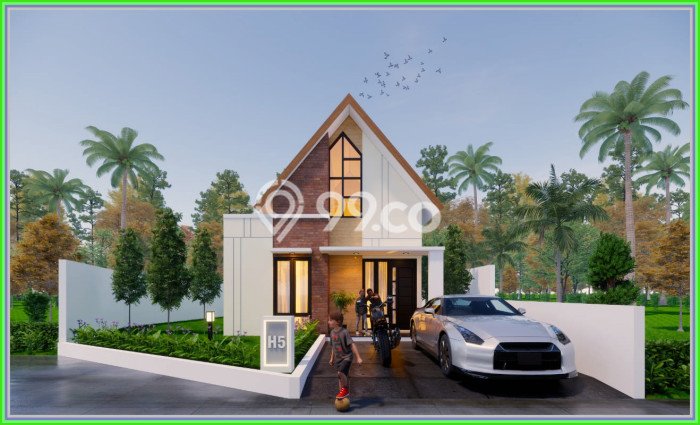 Hunian Cantik Modern Lb 40m2 di Kasihan, Bantul Hunian Cantik Modern Lb 40m2 di Kasihan, Bantul