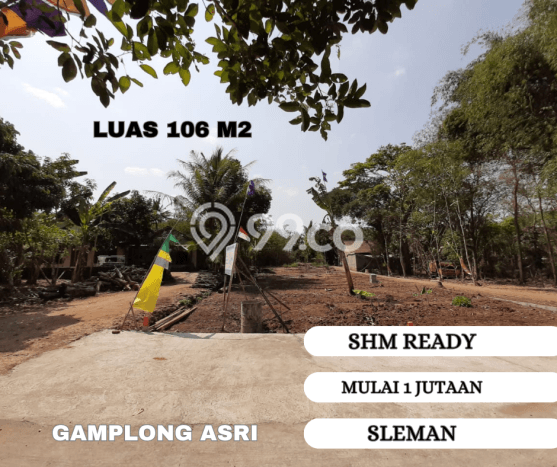 Tanah Strategis Kawasan Sleman, Luas 106m², Cocok untuk Perumahan Tanah Strategis Kawasan Sleman, Luas 106m², Cocok untuk Perumahan