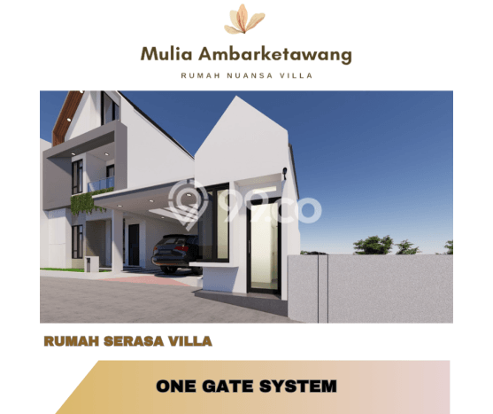 Rumah Modern Cantik 0 KT Siap Huni di Wates Rumah Modern Cantik 0 KT Siap Huni di Wates