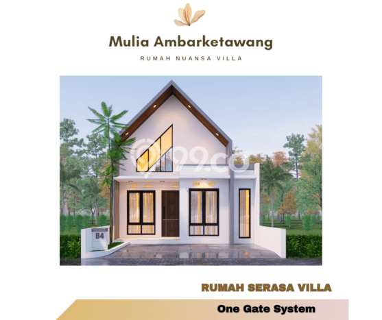 Rumah Modern Cantik 0 KT Siap Huni di Wates Rumah Modern Cantik 0 KT Siap Huni di Wates