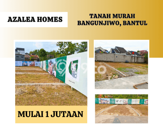 Tanah Area Berkembang Kawasan Bantul, Luas 120m², Dekat ke Pusat Kota Tanah Area Berkembang Kawasan Bantul, Luas 120m², Dekat ke Pusat Kota