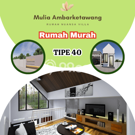 Rumah Modern LB/LT 40m2/79m2 Dijual Area Bantul, Yogyakarta Rumah Modern LB/LT 40m2/79m2 Dijual Area Bantul, Yogyakarta