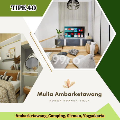 Rumah Modern LB/LT 40m2/79m2 Dijual Area Bantul, Yogyakarta Rumah Modern LB/LT 40m2/79m2 Dijual Area Bantul, Yogyakarta