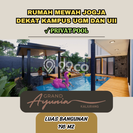Dijual Rumah Eksklusif 5 KT di Sleman, Yogyakarta Dijual Rumah Eksklusif 5 KT di Sleman, Yogyakarta