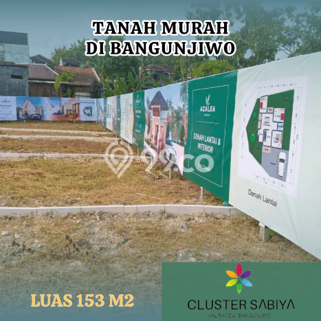 Tanah Kawasan Sewon, Luas 153m², Dekat Jalan Utama Tanah Kawasan Sewon, Luas 153m², Dekat Jalan Utama