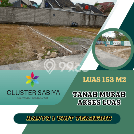 HARGA TERBAIK! Tanah Kawasan Bantul, Luas 153m², Akses Mudah, Area Potensial HARGA TERBAIK! Tanah Kawasan Bantul, Luas 153m², Akses Mudah, Area Potensial