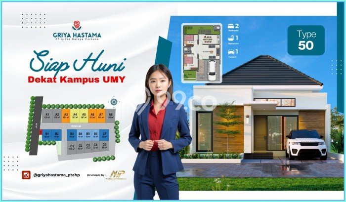 Rumah Minimalis 2 KT di Bantul Yogyakarta Unfurnished Rumah Minimalis 2 KT di Bantul Yogyakarta Unfurnished