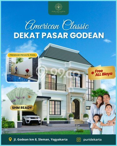 Rumah Minimalis 4 KT LT 110m2 di Sleman Rumah Minimalis 4 KT LT 110m2 di Sleman