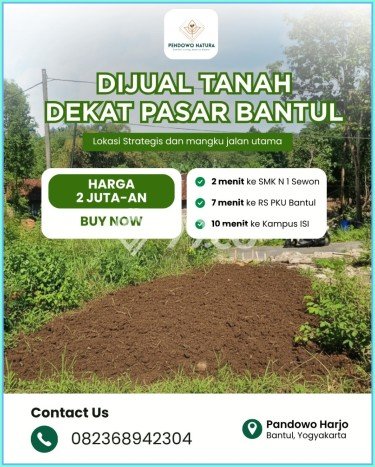Tanah Dijual di Yogyakarta Seluas 127m2 Strategis Tanah Dijual di Yogyakarta Seluas 127m2 Strategis