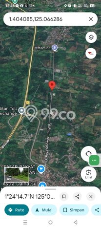 Tanah Dijual Lokasi Kauditan, Minahasa Utara dengan Luas Tanah 20000m2 dan Status SHM Tanah Dijual Lokasi Kauditan, Minahasa Utara dengan Luas Tanah 20000m2 dan Status SHM