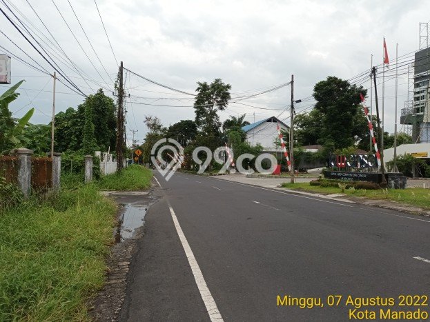 Tanah untuk Dijual Lokasi Wanea, Manado Luas 3200m2 SHM Tanah untuk Dijual Lokasi Wanea, Manado Luas 3200m2 SHM