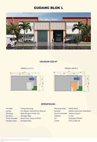 Gudang Bagus Dijual LB 450m2 Lokasi Strategis Tangerang Area Cocok untuk Berbisnis Gudang Bagus Dijual LB 450m2 Lokasi Strategis Tangerang Area Cocok untuk Berbisnis